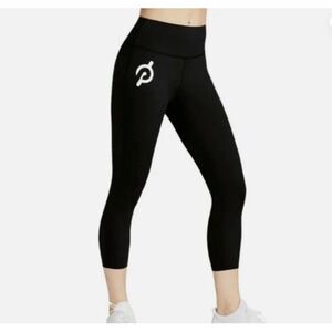 Summer 2021 PELOTON Black Essential Capri Workout‎ Leggings Size s